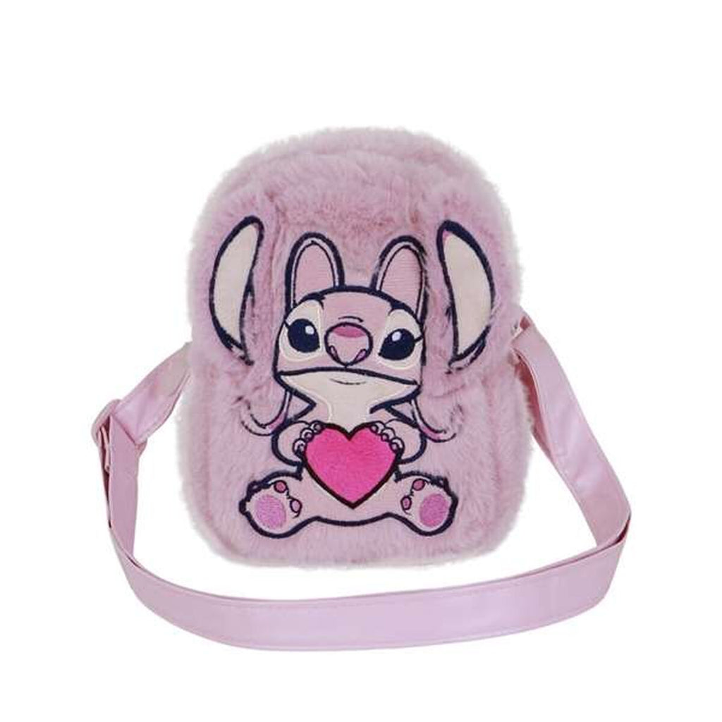 Axelväska Lilo & Stitch, rosa, barnmodell