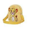 Axelväska The Lion King, gul, justerbar rem