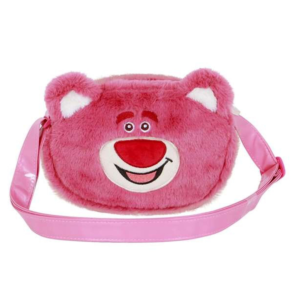 Axelväska Karactermania i polyester, rosa, med blixtlås
