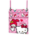 Axelväska Hello Kitty, rosa, kompakt barnformat