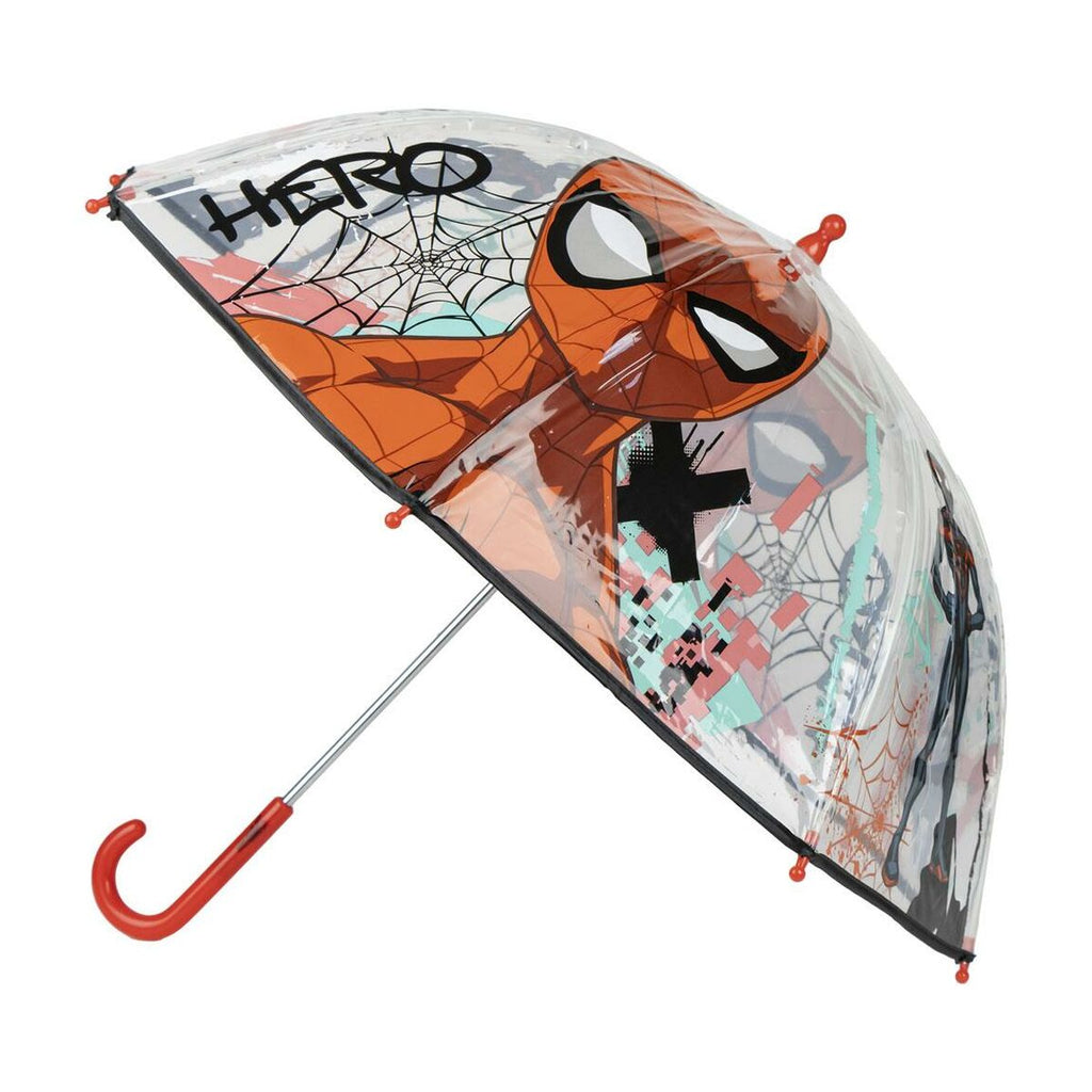 Barnparaply Spider-Man, POE-material, manuell öppning