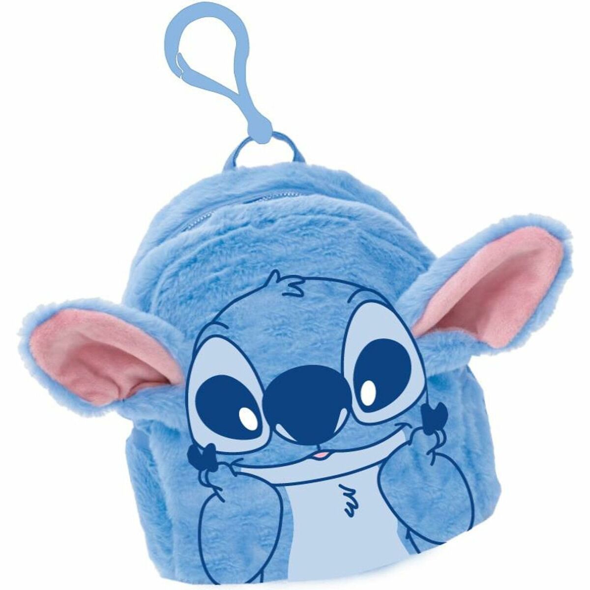 Plånbok Stitch, blå, kompakt