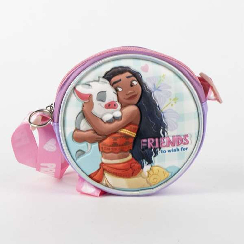 Axelväska Princess för barn, lila, från 3 år