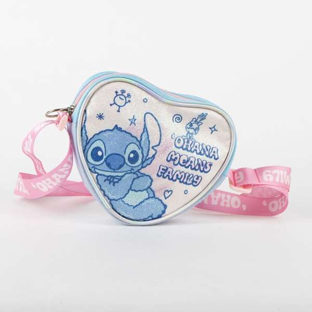Axelväska Disney Stitch, rosa, för barn
