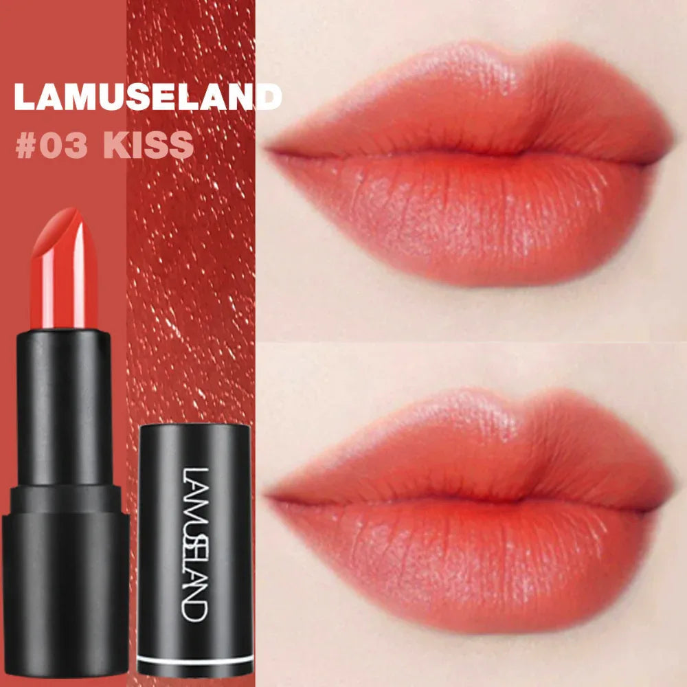 12-Color Moisturizing Velvet Lipstick
