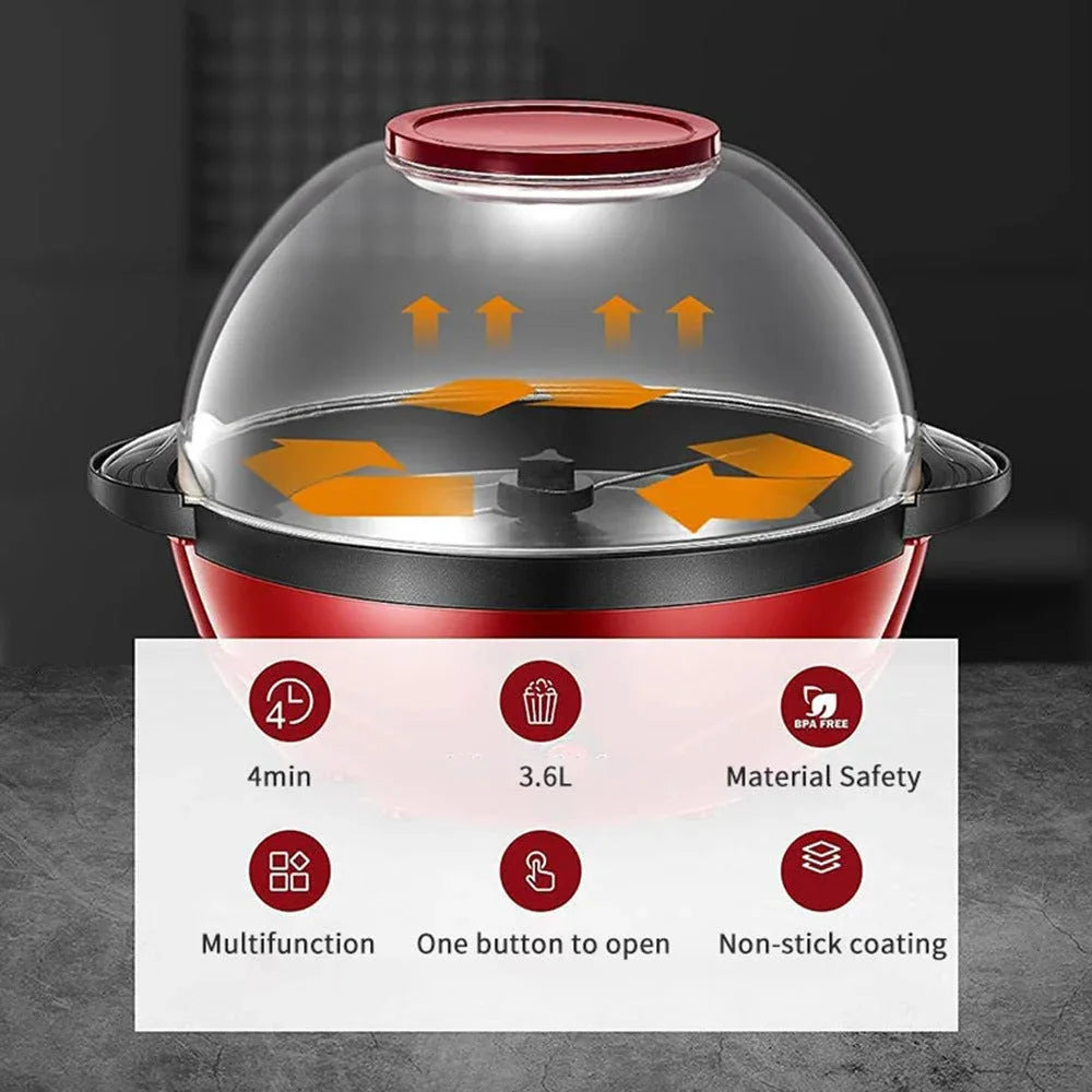 850W Household Electric Popcorn Machine