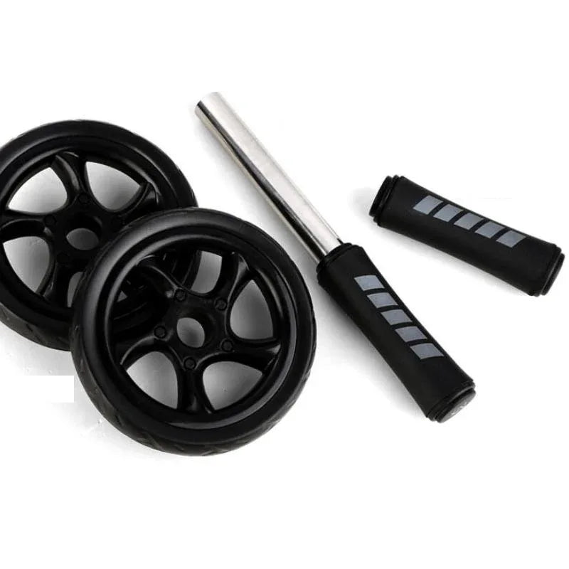 Silent Two-Wheeled Abdominal Wheel Abdomen Roller For Strengthening The Core Muscles