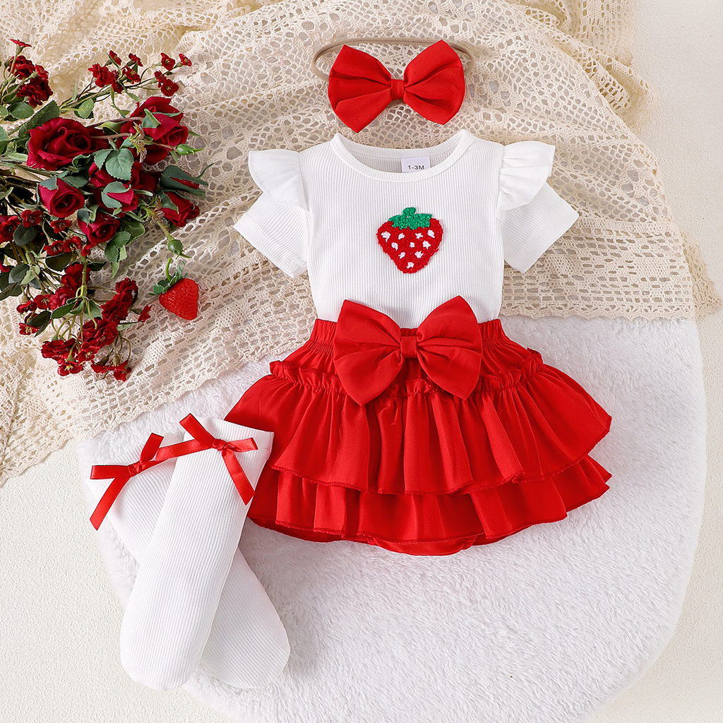 Baby Fruit Ruffle Outfit