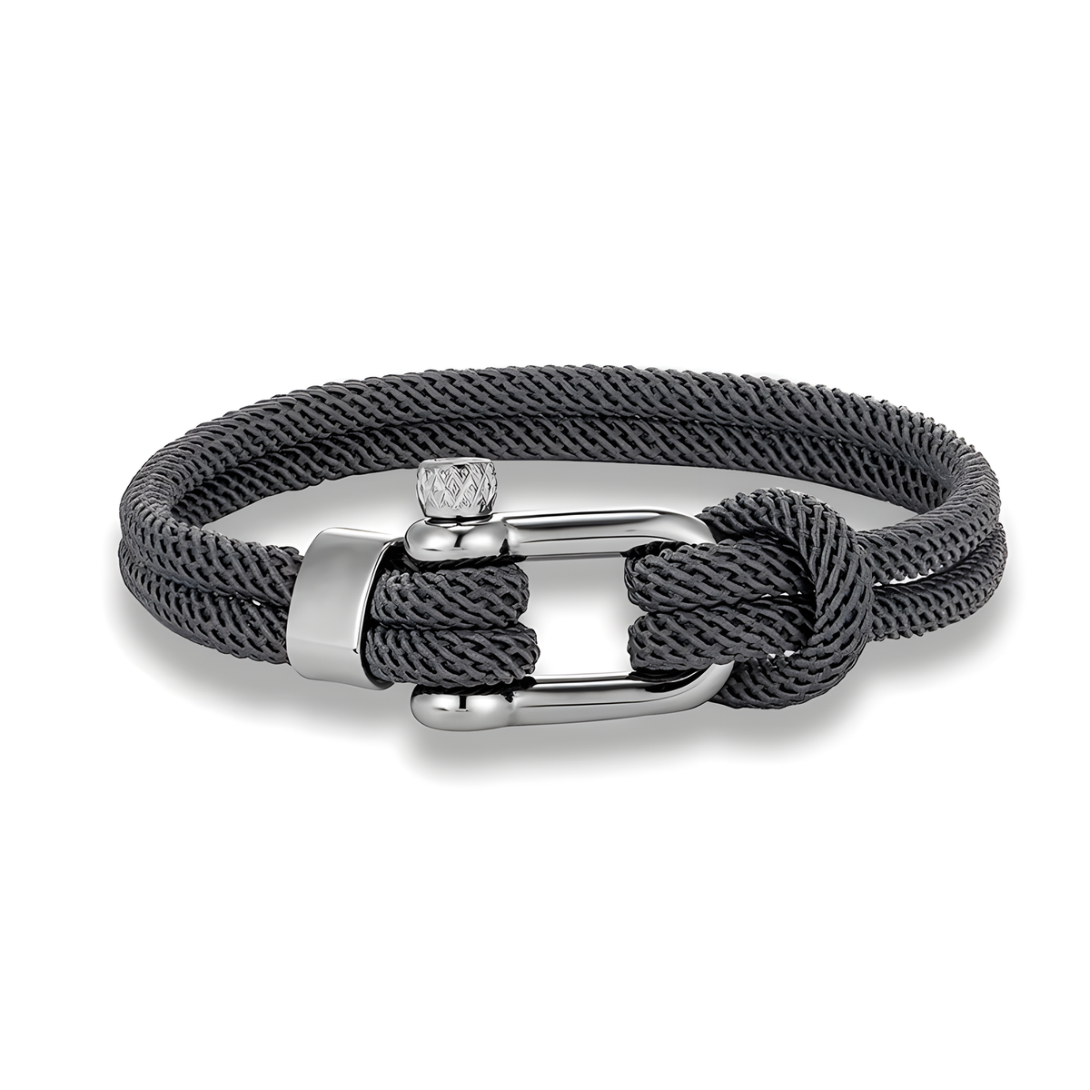 Braided Anchor Bracelet