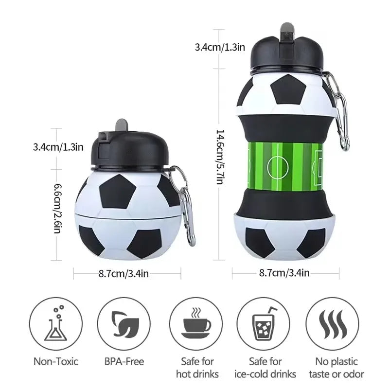 Faltbare Sportballflasche