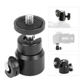Kulledsfäste Mini 360°, 1/4" - Aluminium