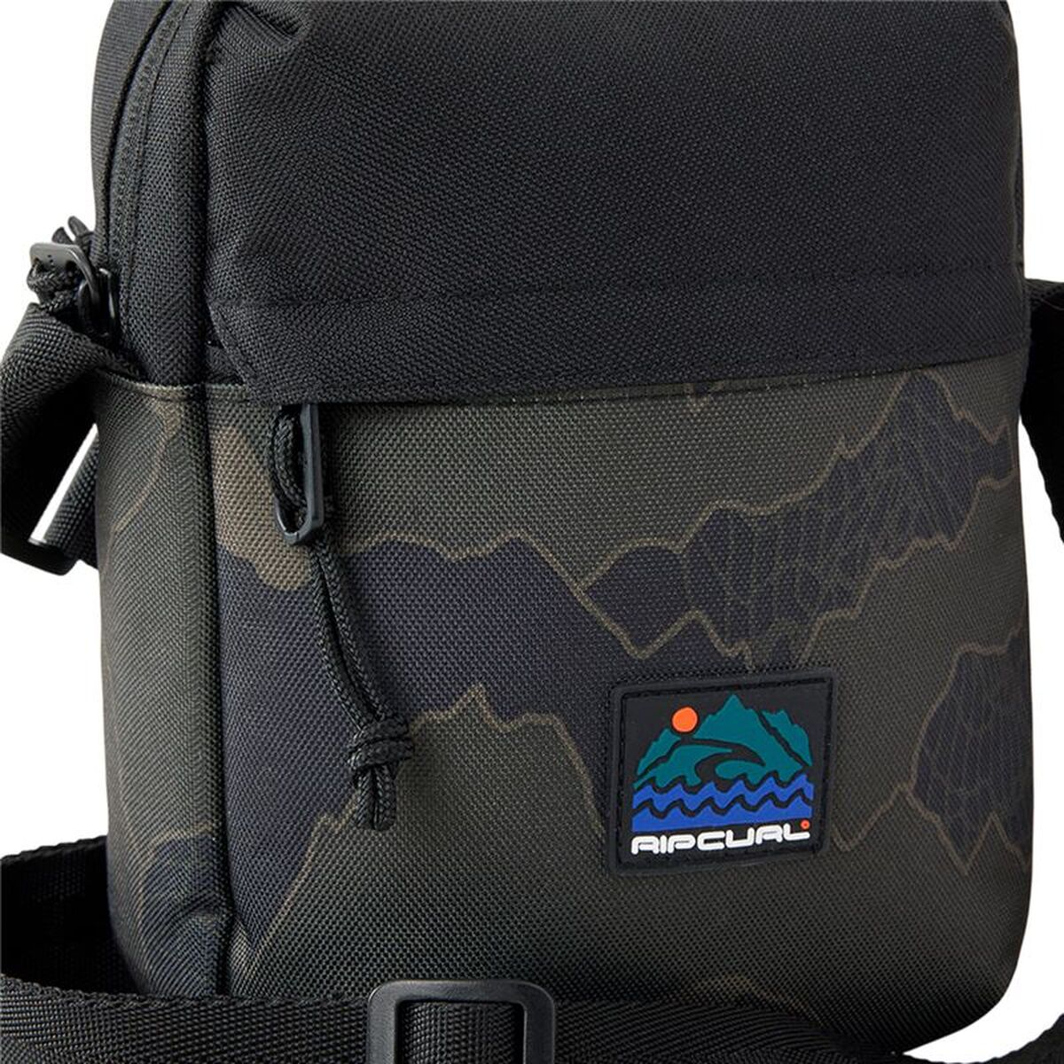 Axelväska Rip Curl No Idea Pouch Search Camo, svart, justerbart axelband