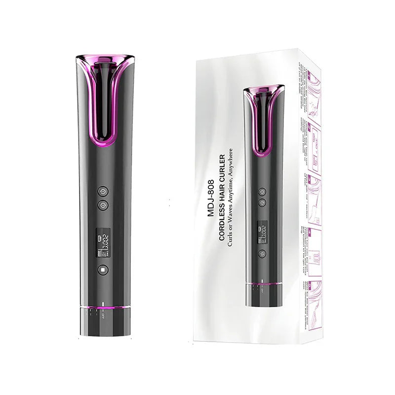 Automatic Wireless Ceramic Hair Curler Curling Iron