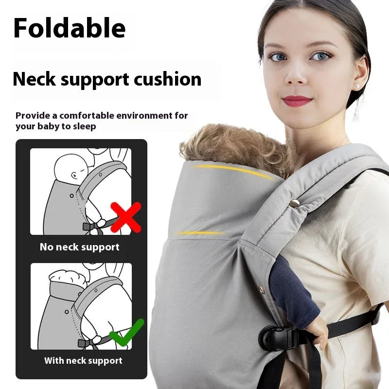 Adjustable Cotton Front And Back Baby Carrier