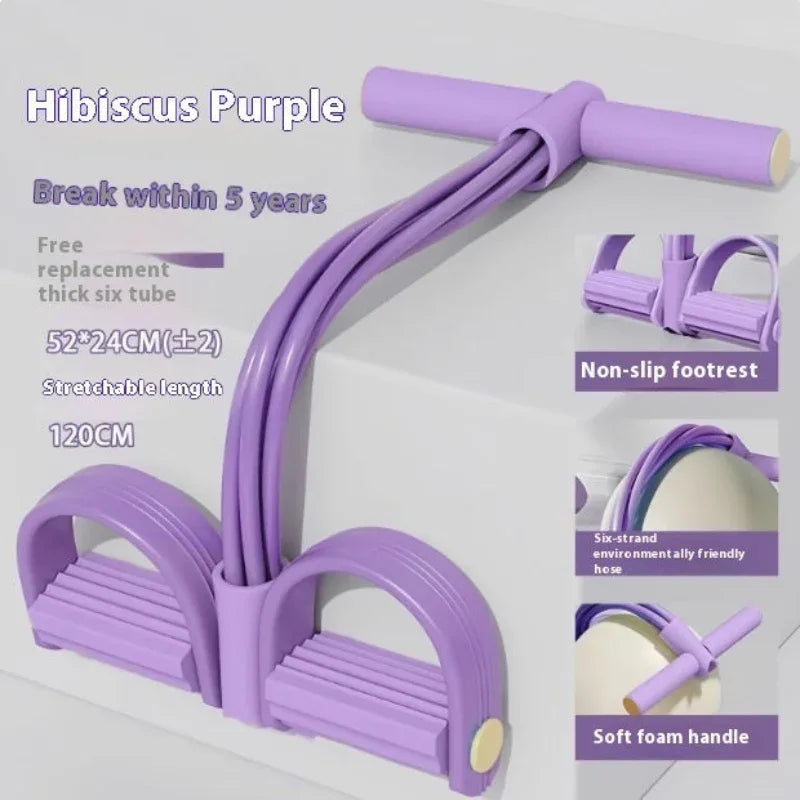 Pedal Puller Chest Expander Upgraded Sit-Ups Abdominal Versatile At Home Workout Gym Equipment