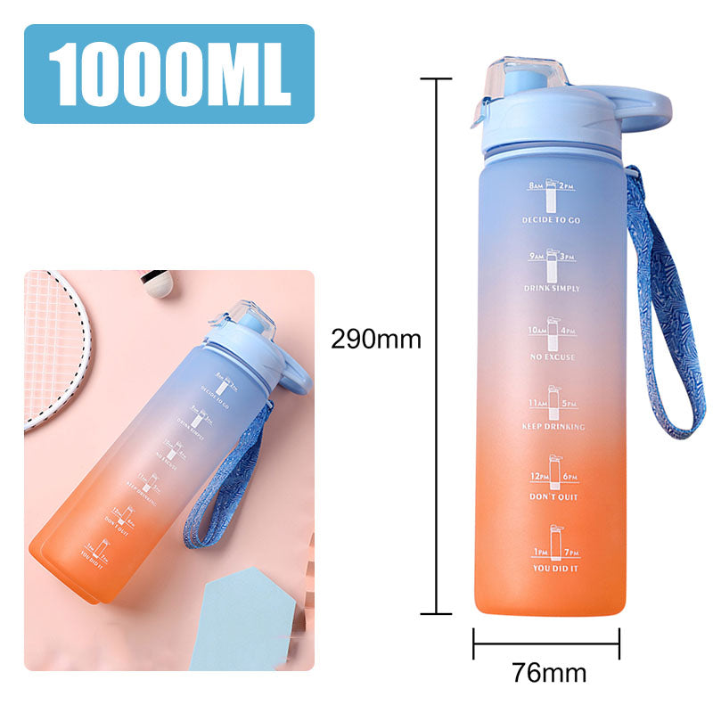 Motivations-Wasserflasche