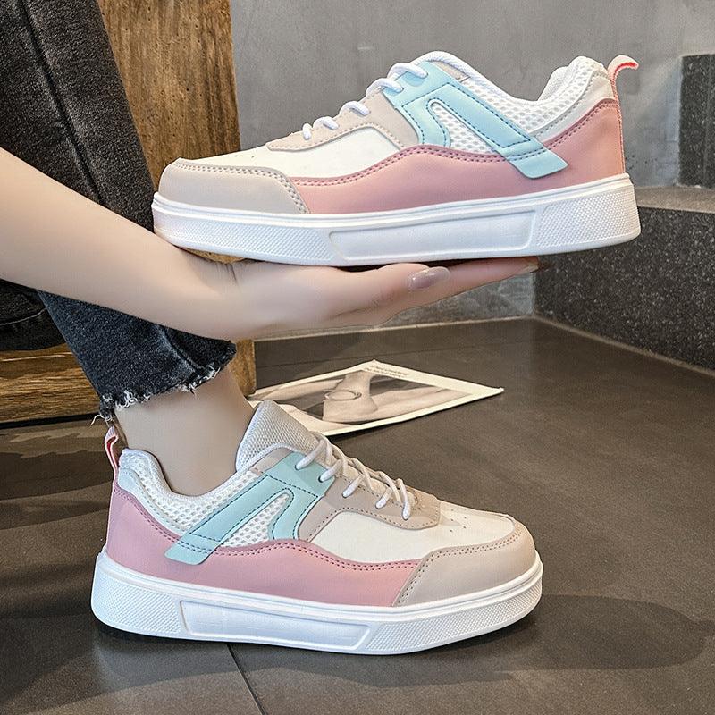 Women's Spring And Summer Low-Top Mesh Versatile Youth Sneaker