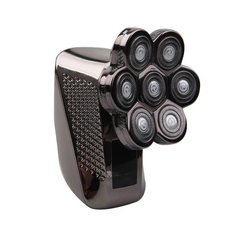 Men's 7D Independently 7 Cutter Floating Heads Shaver Waterproof Electric Razor Multifunctional USB Charging Trimmer