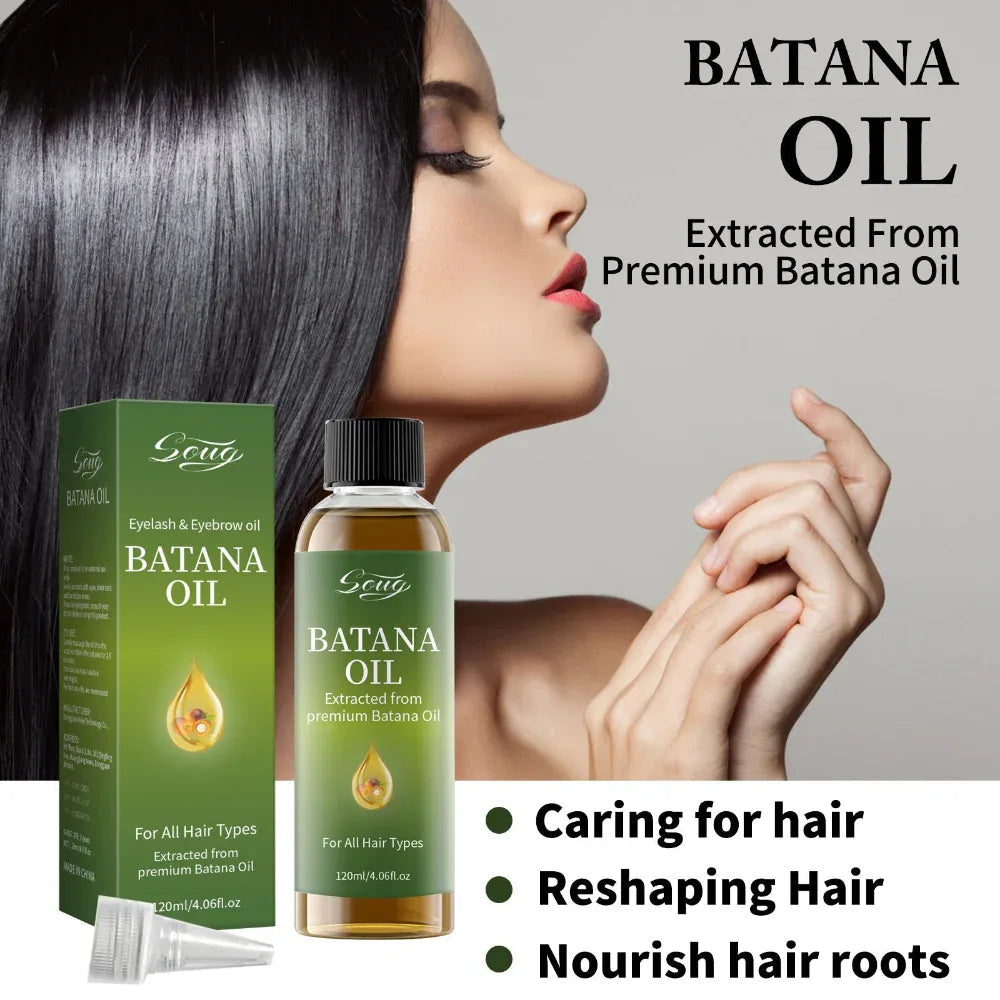 Gentle Batana Hair Growth Oil For Dense Hair