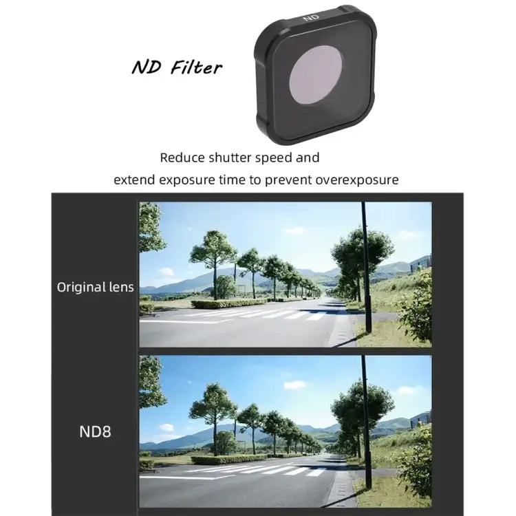 JSR ND16-filter för GoPro HERO9–13 Black