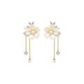 Exquisite Blossom Gold Earrings-0