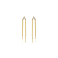 Donatello Tassle Gold Earrings-0