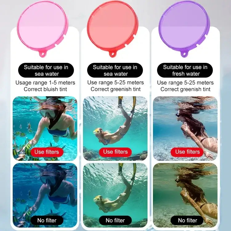 Färgfilter till Insta360 GO 3