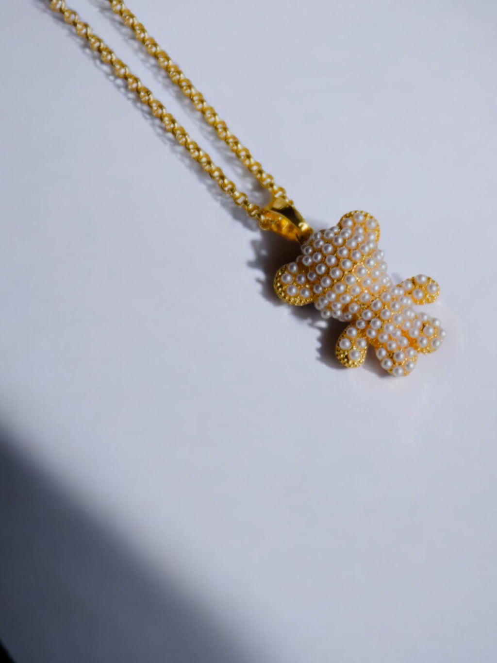 Teddy gold halsband