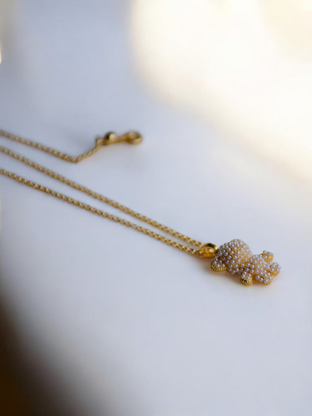 Teddy gold halsband