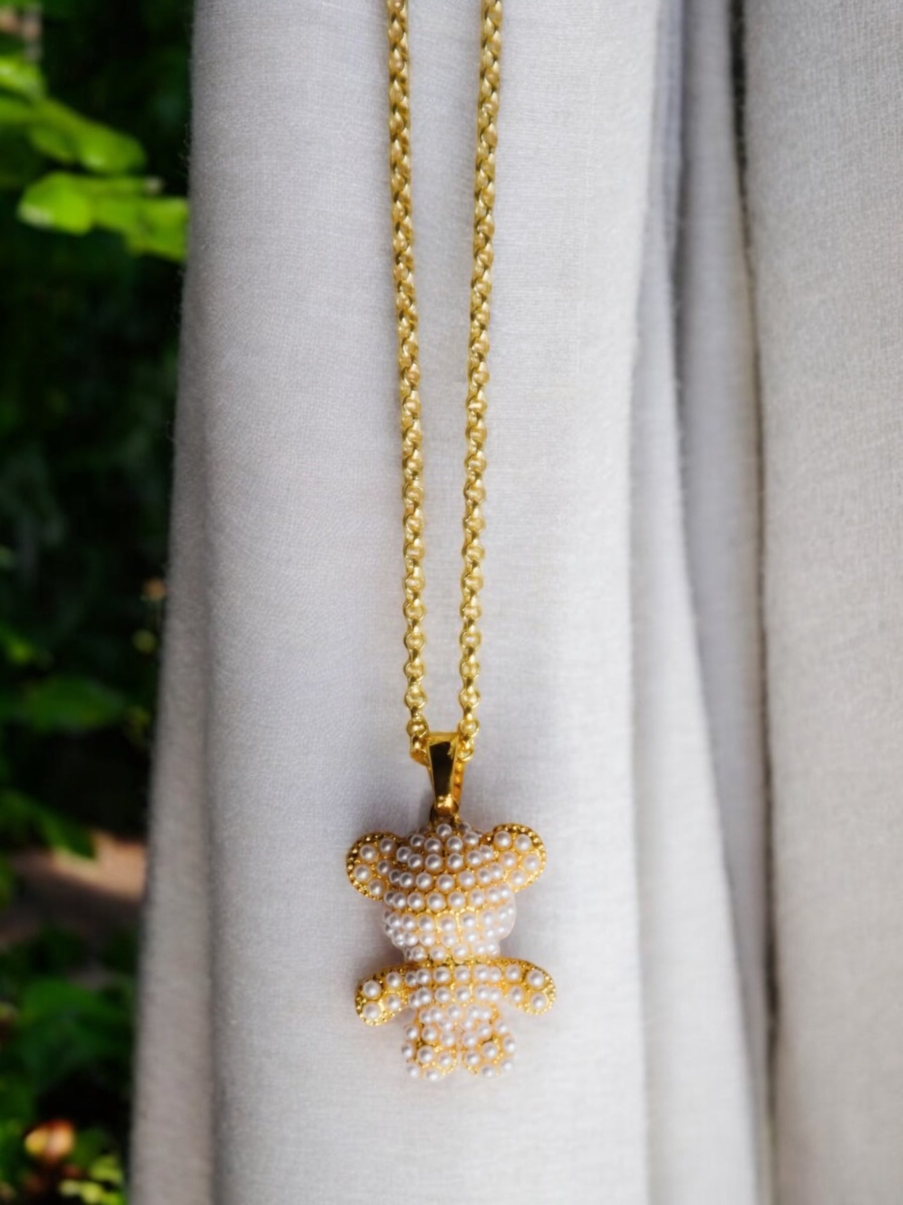 Teddy gold halsband