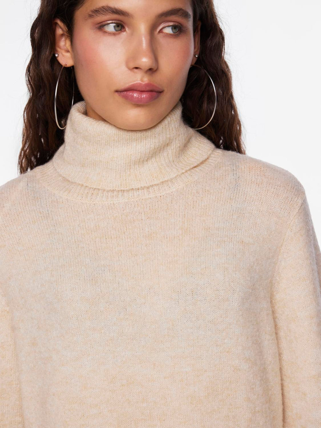 JULIANA LS ROLLNECK STRICKKLEID