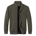 Men's Cotton-Padded Stand-Up Collar Jacket