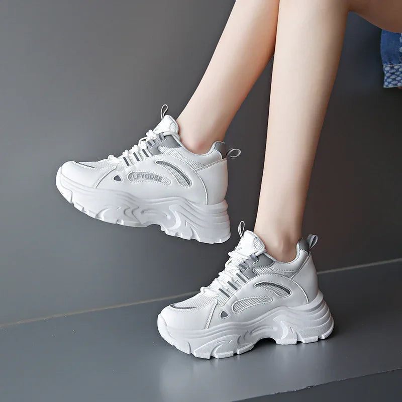 Women's Platform Sneakers Fashion Sports Casual Shoes