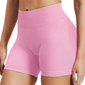 Tight High Waist Hip Raise Short Yoga Pants Seamless And Breathable Quick-Drying Booty Shorts