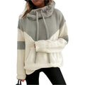 Fashionable Cosy Hoodie With Drawstrings Sweater For Women