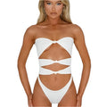 Women's Fashion Hollow Out One Piece Swimsuit
