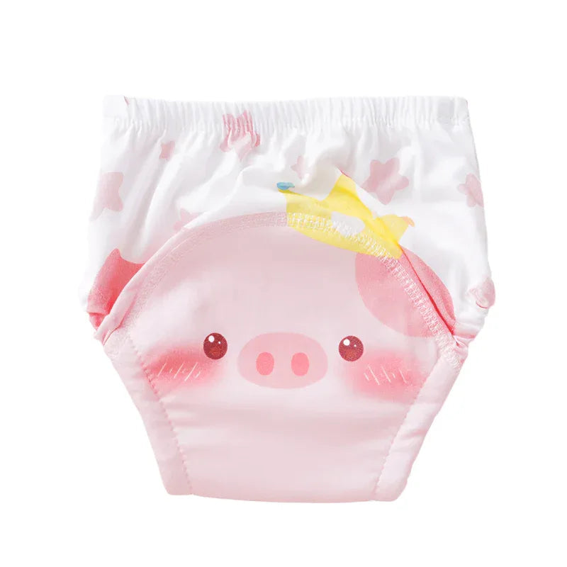 Baby's Pure Cotton Washable Reusable Comfortable Diaper
