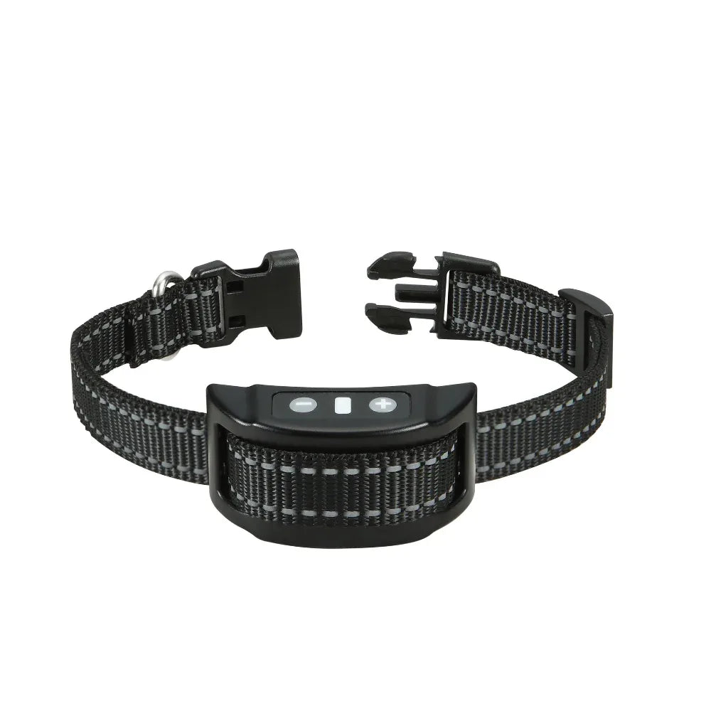 Automatic Voice Control Bark Stopper Type-C Charging Waterproof Reflective Pet Dog Collar
