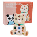 Wooden Animal Simulation Circuit Board Educational Toys