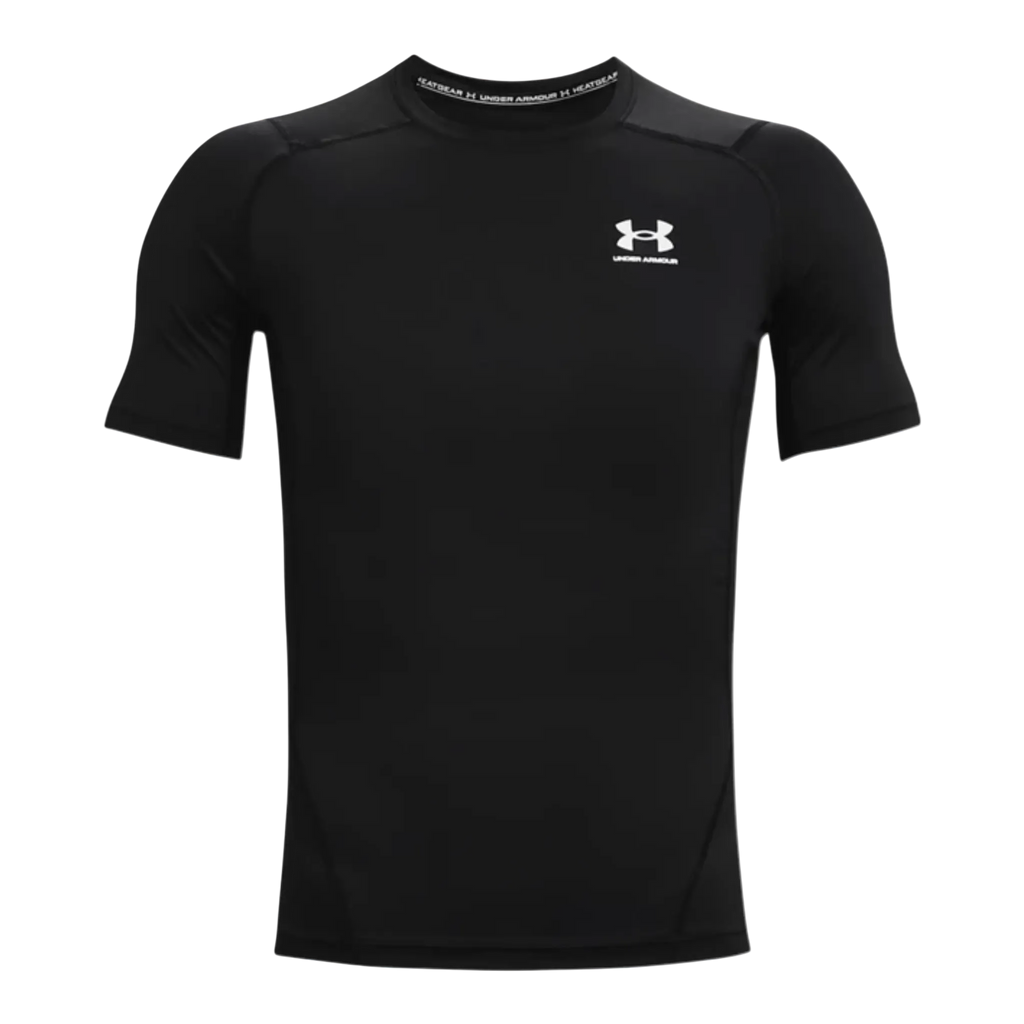 UA Herren Kompressions-Kurzarmshirt (HeatGear®)