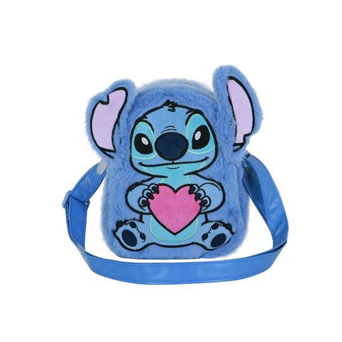 Axelväska Lilo & Stitch för barn, blå polyester