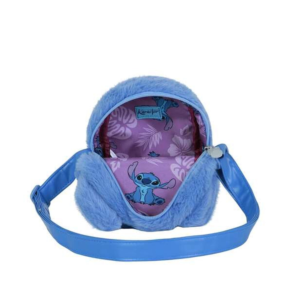 Axelväska Lilo & Stitch för barn, blå polyester