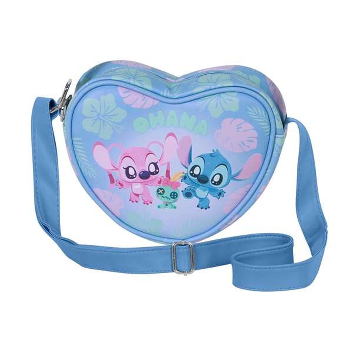 Axelväska Lilo & Stitch för barn, blå