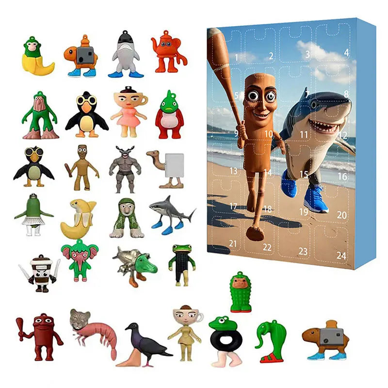 Brainrot Figuren-Adventskalender 2025 – 24 Tage voller Sammelfiguren
