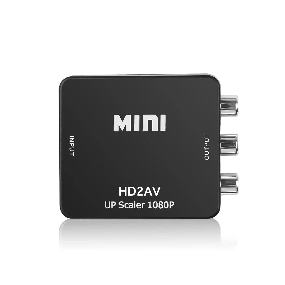 1080P HDMI-auf-RCA-AV-Konverter-Adapter