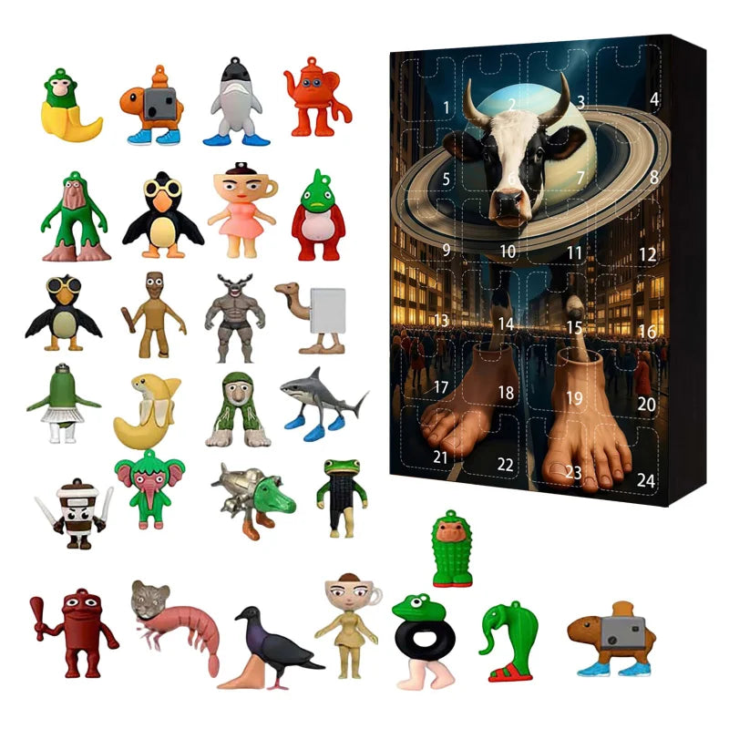 Brainrot Figuren-Adventskalender 2025 – 24 Tage voller Sammelfiguren