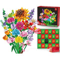Adventskalender 2025 mit Blumenstrauß-Bausteinen – 24 Tage voller festlicher Überraschungen