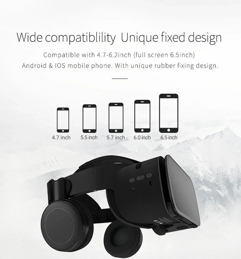 Bobo VR Z6 3D Virtual Reality Glasögon Bluetooth-headset