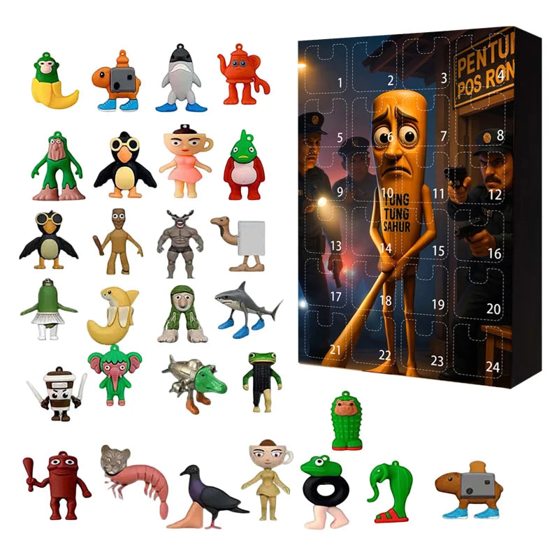 Brainrot Figuren-Adventskalender 2025 – 24 Tage voller Sammelfiguren