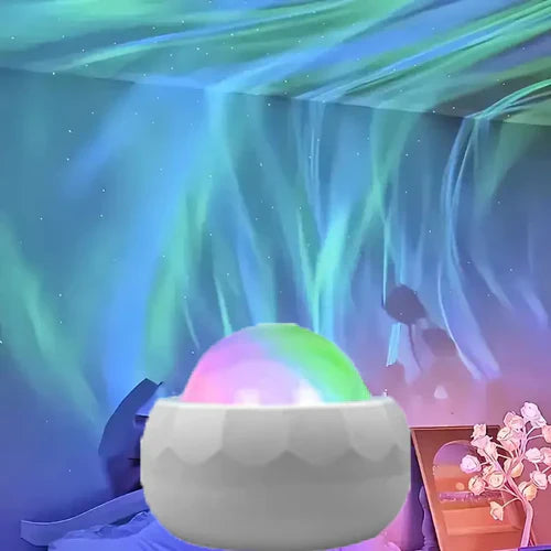Norrsken Stjärnhimmel Projektorlampa LED Atmosphärsljus Natt